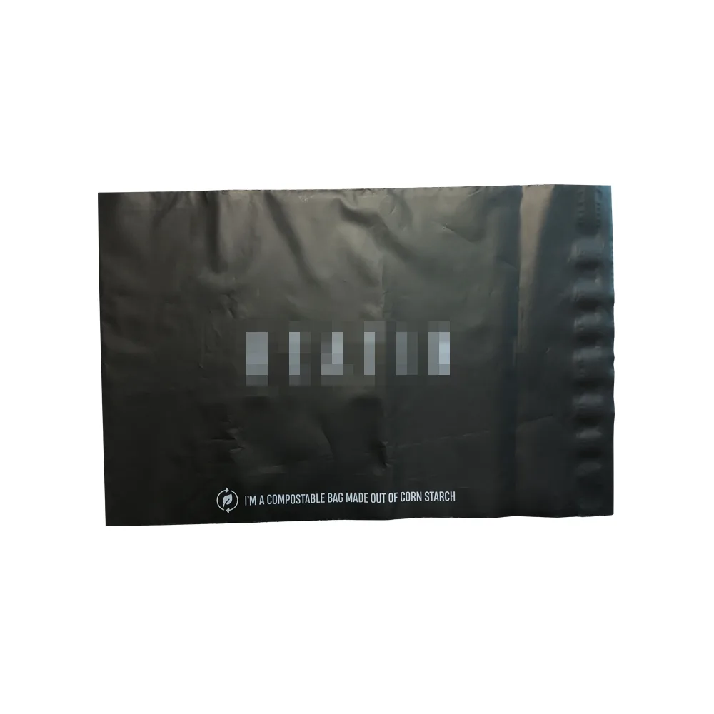 Standard Black Biodegradable Courier Bags Supplier - OZ Bio Pack 15